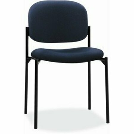 HON BASYX Chair, Guest, W/O Arms, Navy BSXVL606VA90